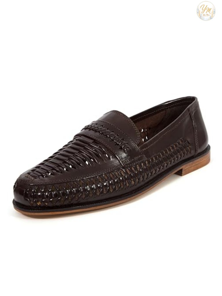 Genuine Buffalo Leather Huarache Sandals - Loafers For Men